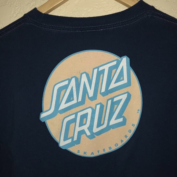 santa cruz blue long sleeve - Picture 5 of 6